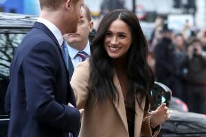 The Duke And Duchess Of Sussex Visit Canada House