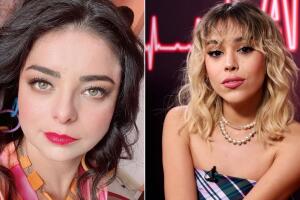 Violeta Isfel buscó a Danna Paola para darle el pésame por la muerte de su abuela
