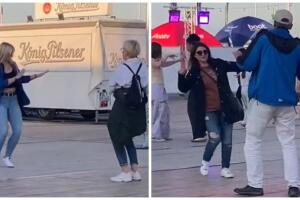 Captan cómo bailan perreo en Alemania y causa polémica.