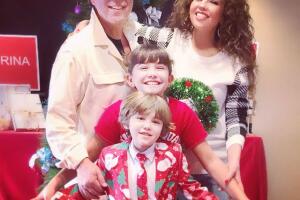 Thalía, Tommy Mottola y sus hijos