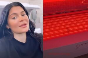 Kylie Jenner cuenta con su propia cama de luz infrarroja.