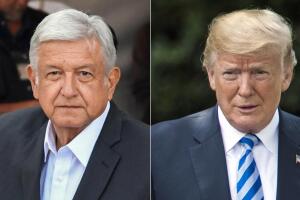 Lopez Obrador and Trump