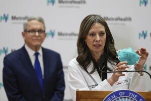 Amy Acton, Mike DeWine