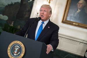Donald Trump reacciona al tiroteo en Alexandria contra congresistas republicanos el 14 de junio de 2017