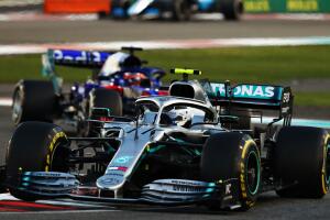 Lewis Hamilton en Abu Dhabi