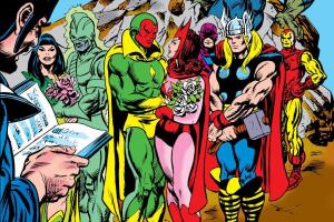 Vision y Scarlet Witch