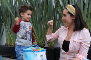 Ariadne Díaz hijo Diego Ornellas 