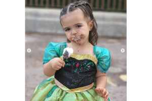 Kira, hija de Claudia Álvarez