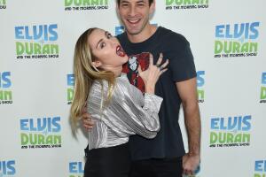 Miley Cyrus Visits "The Elvis Duran Z100 Morning Show"