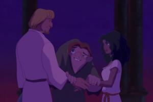 Esmeralda y Capitán Febo Jorobado de Notre Dame que no notaste de niño.jpg