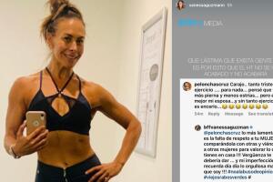 Vanessa Guzmán respondió así a quien le dice que esperaba que tuviera "menos estrías".