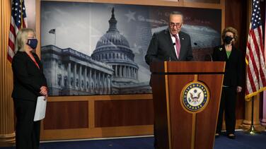 Republicanos frenarán el voto en el Senado para aprobar el paquete de estímulo que incluye cheque de ayuda