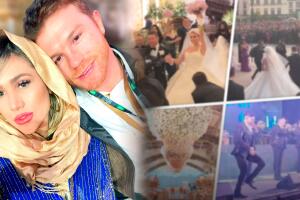 Así fue la boda religiosa y lujosa fiesta de Saúl 'Canelo' Álvarez 