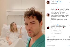David Bisbal y su hijo