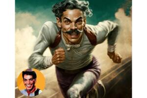 Cantinflas redesiñenado al estilo Marvel por IA