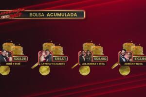 Esta fue la bolsa acumulada revelada durante el pre-show de ViX de ¿Apostarías por mí?