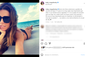 Maky informa qué borró sus fotos en bikini de Instagram