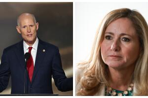 Rick Scott Debbie Mucarsel-Powell propuestas candidatos Senado federal Florida 