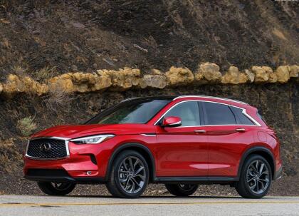 <h3 class="cms-H3-H3"><b>INFINITI QX50</b></h3>
<br>
<br>
<b>Precio promedio:</b> 27,760 dólares
<br>
<b>Porcentaje promedio por debajo del valor de mercado: </b>12.7%
<br>
<b>Ahorro promedio:</b> 4,145 dólares