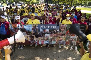 Immigration Advocates Rally On 10th Anniversary Of DACA Policy