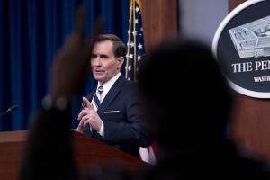 John Kirby, portavoz del Pentágono.