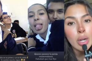Lisa Fernanda Macías también publicó imágenes como estas en los días de su romance escolar con Nodal en México.   