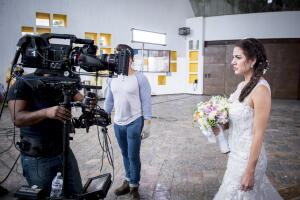 Detrás de cámaras boda Maia y Federico