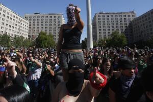 Feminist Protest In Chile