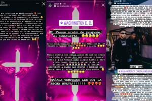 Anuel publicó estos mensajes para explicar cómo ocurrió el incidente del avión en el que viajaría.