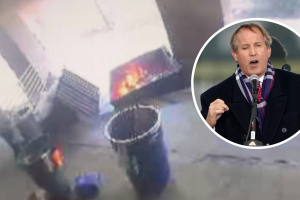 Cherlyn-Merritt-incendio-basura-Ken-Paxton-Austin