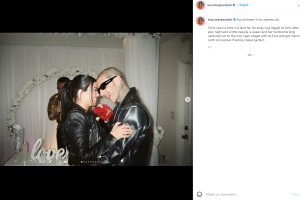 La boda de Kourtney Kardashian y Travis Barker en Las Vegas. 