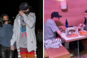 Pete Davidson y Kim Kardashian