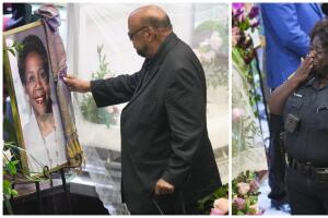 Sheila Jackson Lee Houston funeral Kamala Harris Beyoncé