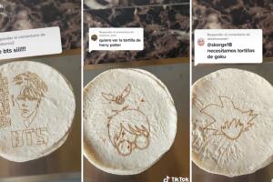 Emprendedor mexicano se hace viral con sus tortillas personalizadas: ejemplos de sus diseños
