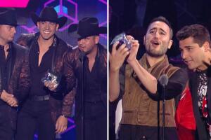 Calibre 50 y Reik dieron un mensaje de fuerza y unión a los latinos en Premios Juventud