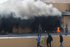 Protests at the U.S. Embassy in Baghdad