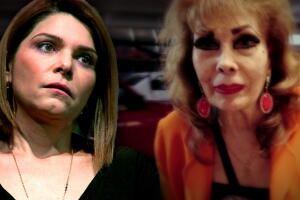 Itatí Cantoral y su madre
