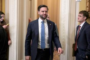 Senators Speak To The Press After Meeting For Weekly Policy Luncheons