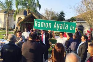 Calle en Hidalgo, TX, lleva el nombre de Ramón Ayala