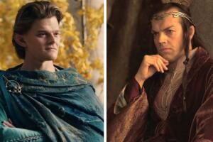 Elrond Robert Aramayo y Hugo Weaving Rings of power.jpg