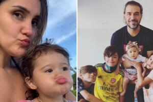  Ellos son los hijastros de Dulce María y el parecido con su hija María Paula es evidente