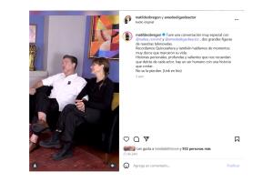 Los actores recordaron su paso por Quinceañera.