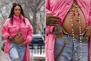 Rihanna fotos embarazada de A$AP Rocky