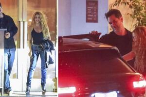 Shakira y Manuel García-Rulfo fueron captados saliendo juntos del hotel Sunset Tower