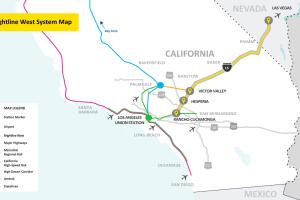 El tren rápido iniciará su recorrido en Rancho Cucamonga