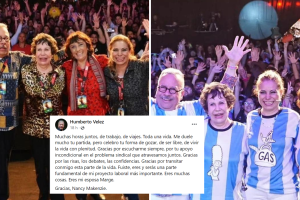 Humberto Velez tras la muerte de Nancy MacKenzie. 