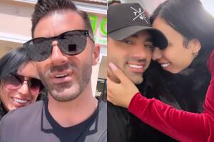 La nueva pareja de Toni Costa acepta un anillo que el español le obsequió y así lo presume