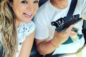 Mario Bezares y esposa Brenda Jiménez 