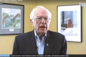 Sanders reconoció que el camino a la nominación demócrata le era "virtualmente imposible".