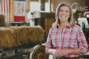 La senadora Joni Ernst, de Iowa.